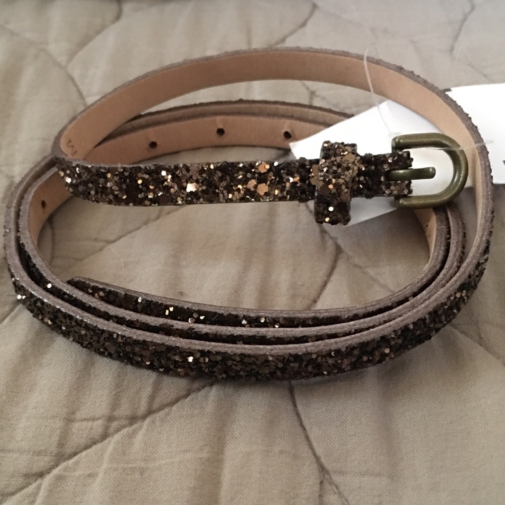 NEW J. Crew Superskinny Belt Sz M
